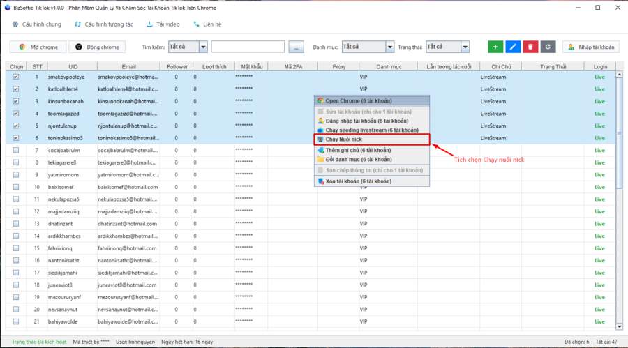 cách nuôi tài khoản TikTok