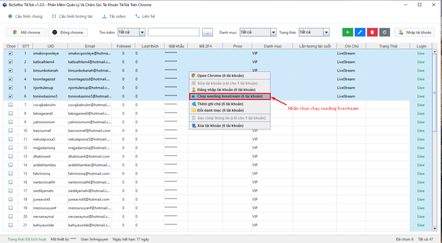 cách tăng view livestream TikTok